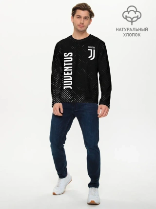 Мужской лонгслив базовый / JUVENTUS / ЮВЕНТУС