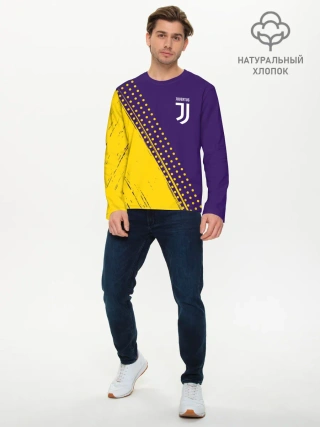 Мужской лонгслив базовый / JUVENTUS / ЮВЕНТУС