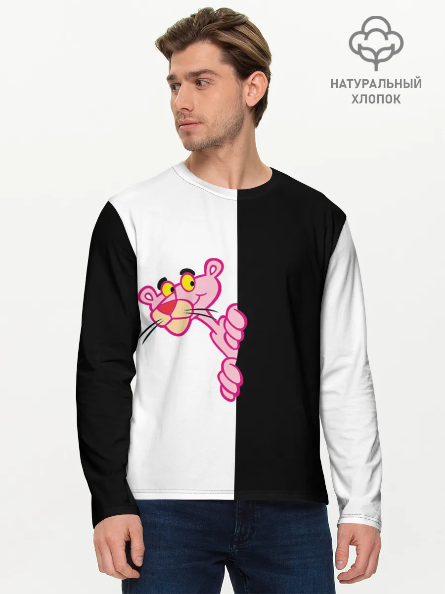 Мужской лонгслив базовый / Пантера