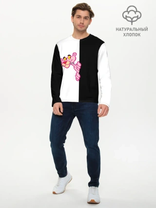 Мужской лонгслив базовый / Пантера