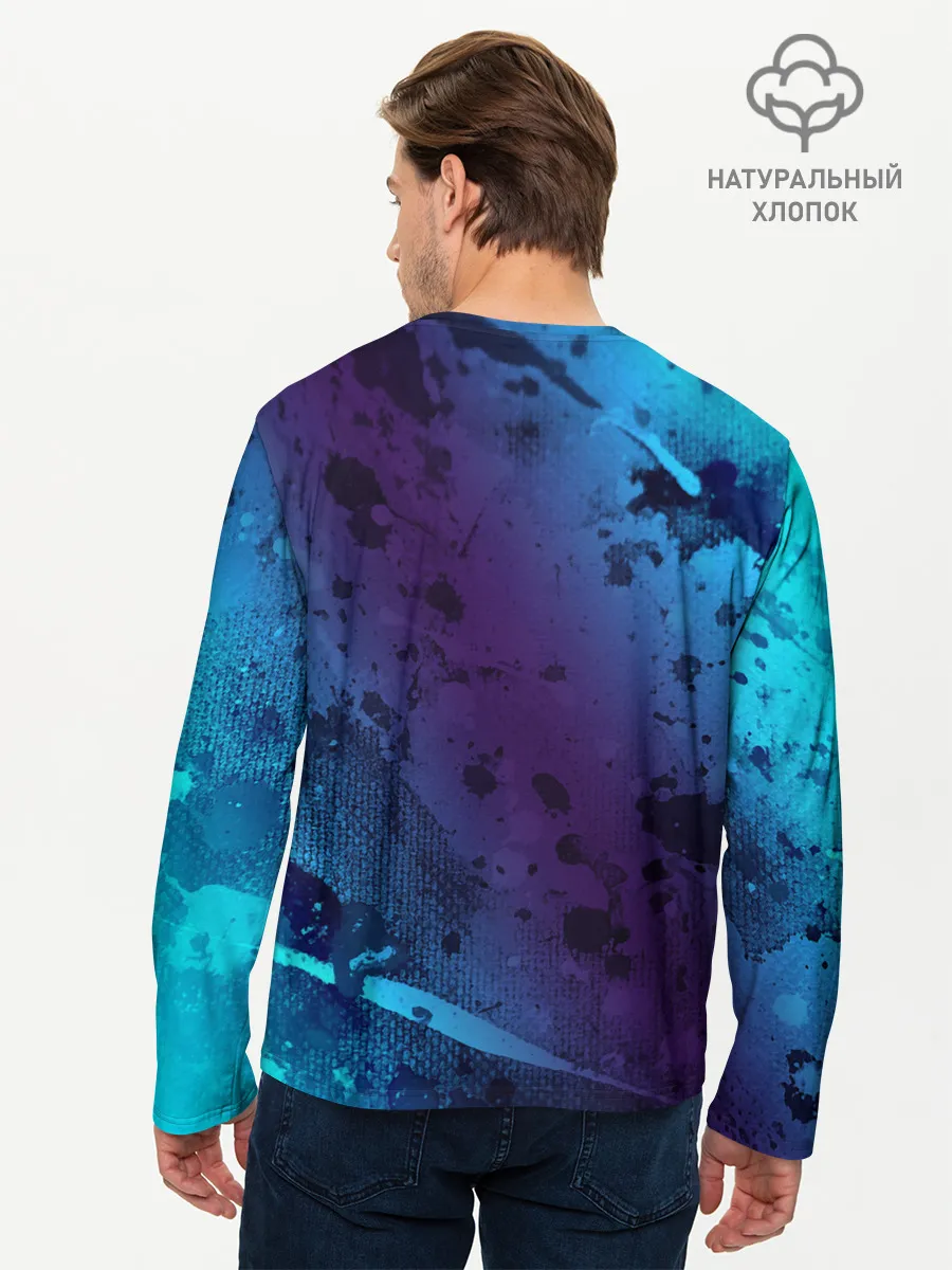 Мужской лонгслив базовый / BTS / БТС