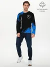 Мужской лонгслив базовый / MERCEDES / МЕРСЕДЕС