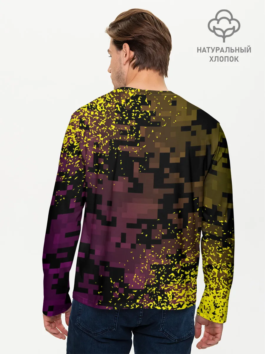 Мужской лонгслив базовый / MINECRAFT / МАЙНКРАФТ