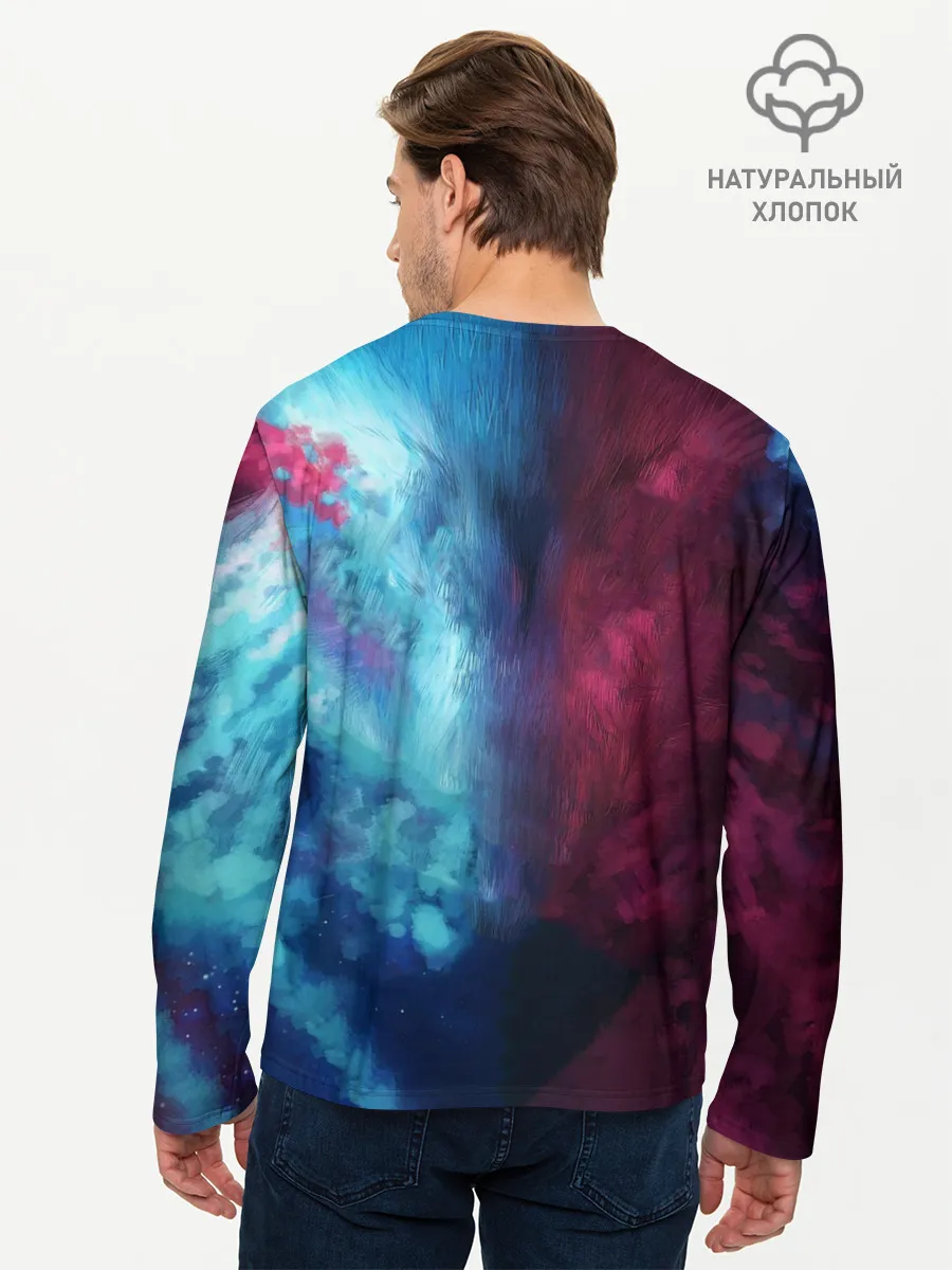 Мужской лонгслив базовый / ВЗГЛЯД ВОЛКА