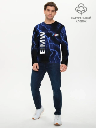 Мужской лонгслив базовый / BMW