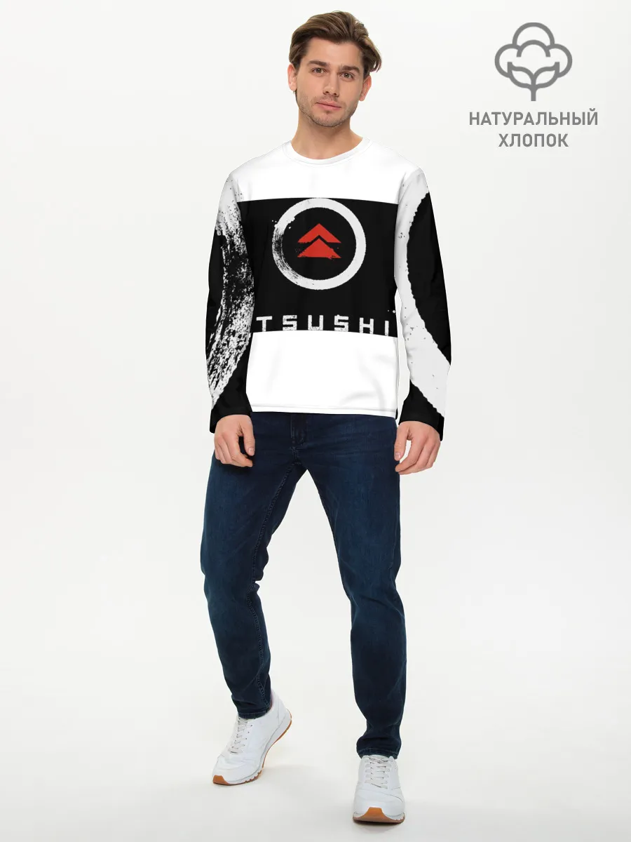 Мужской лонгслив базовый / Ghost of Tsushima