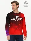 Мужской лонгслив базовый / CS GO | КС ГО