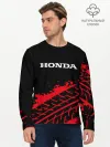 Мужской лонгслив базовый / HONDA / ХОНДА