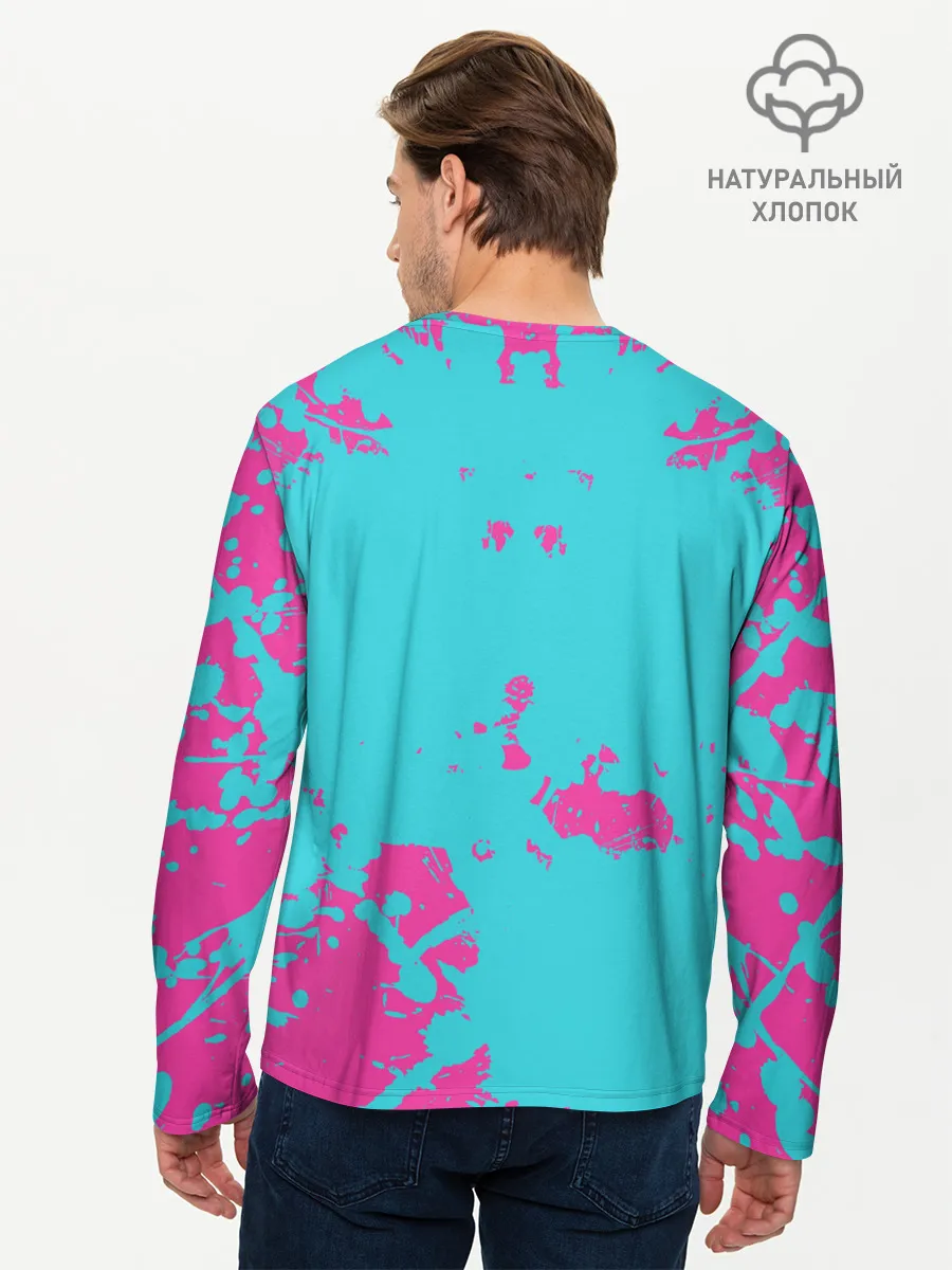 Мужской лонгслив базовый / Fall Guys: Ultimate Knockout