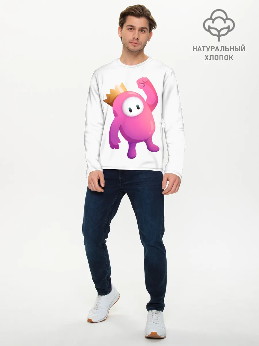 Мужской лонгслив базовый / Fall Guys