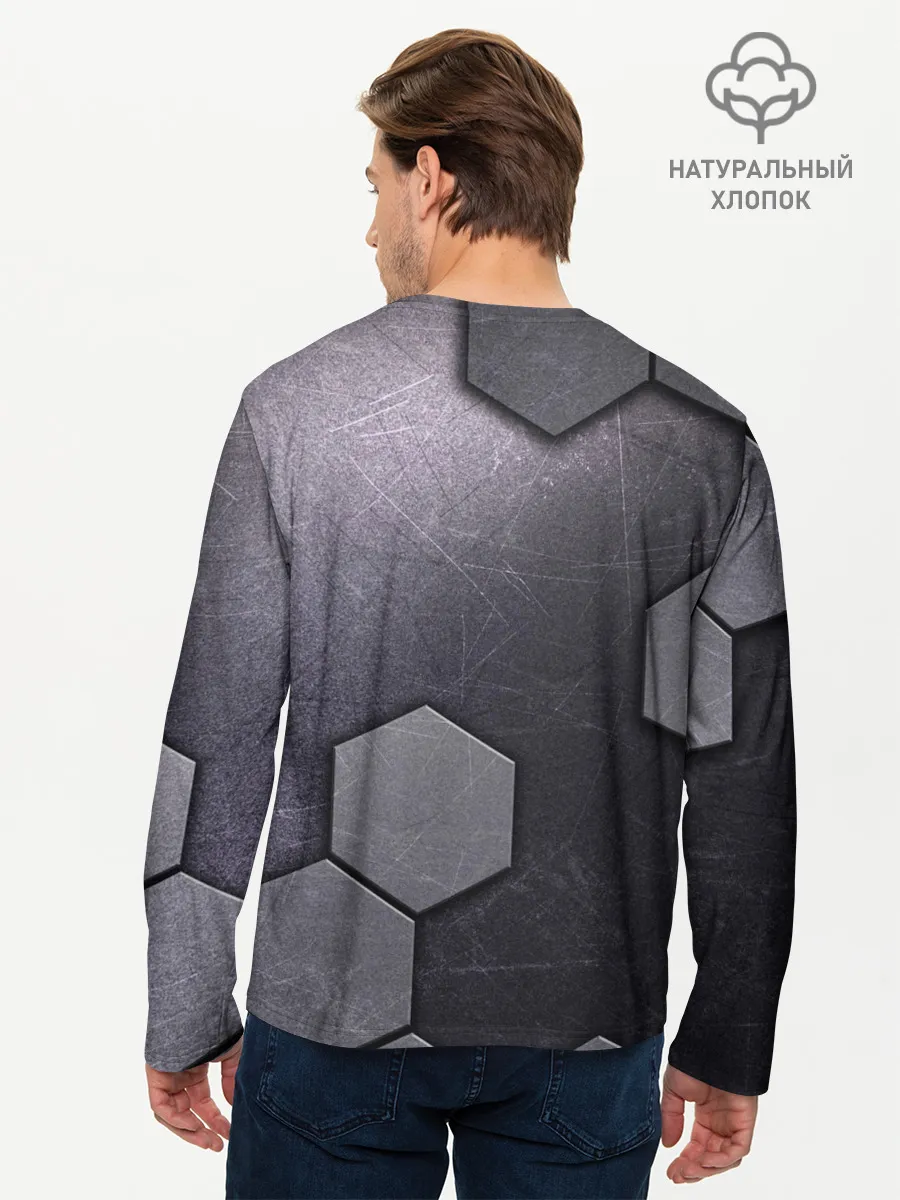 Мужской лонгслив базовый / Android RK900