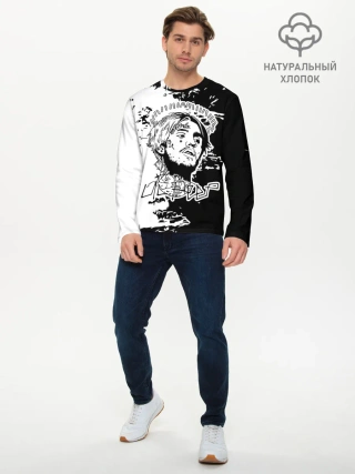 Мужской лонгслив базовый / Lil Peep