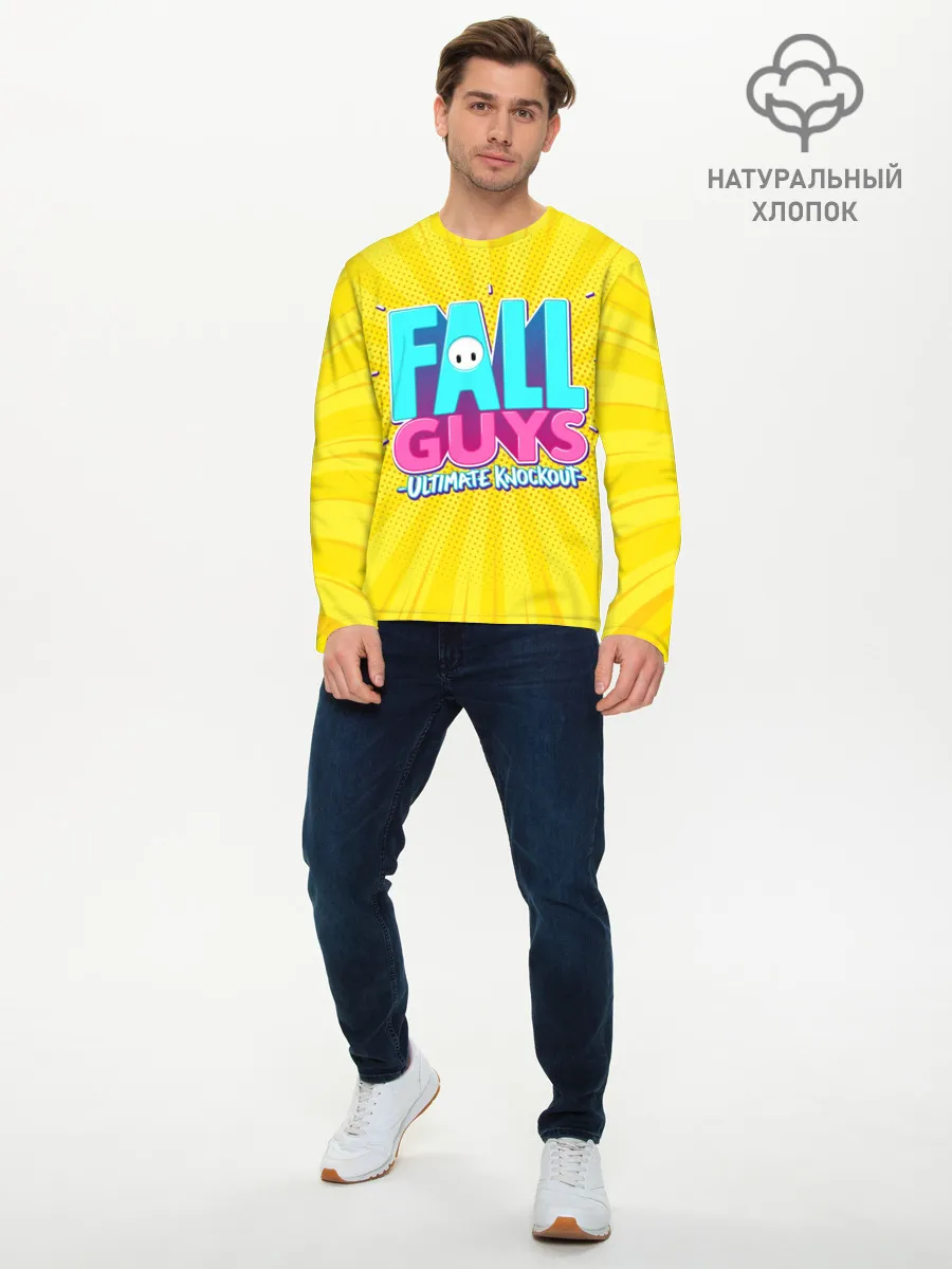 Мужской лонгслив базовый / Fall Guys