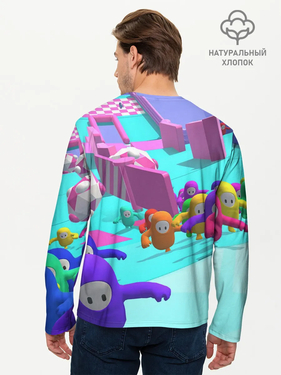 Мужской лонгслив базовый / Fall Guys