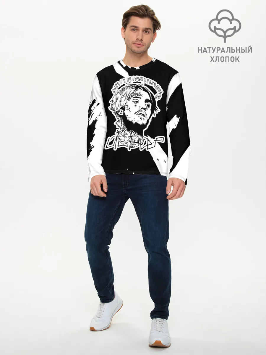 Мужской лонгслив базовый / Lil Peep