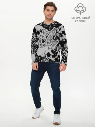 Мужской лонгслив базовый / Lil Peep