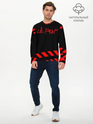 Мужской лонгслив базовый / Lil Peep