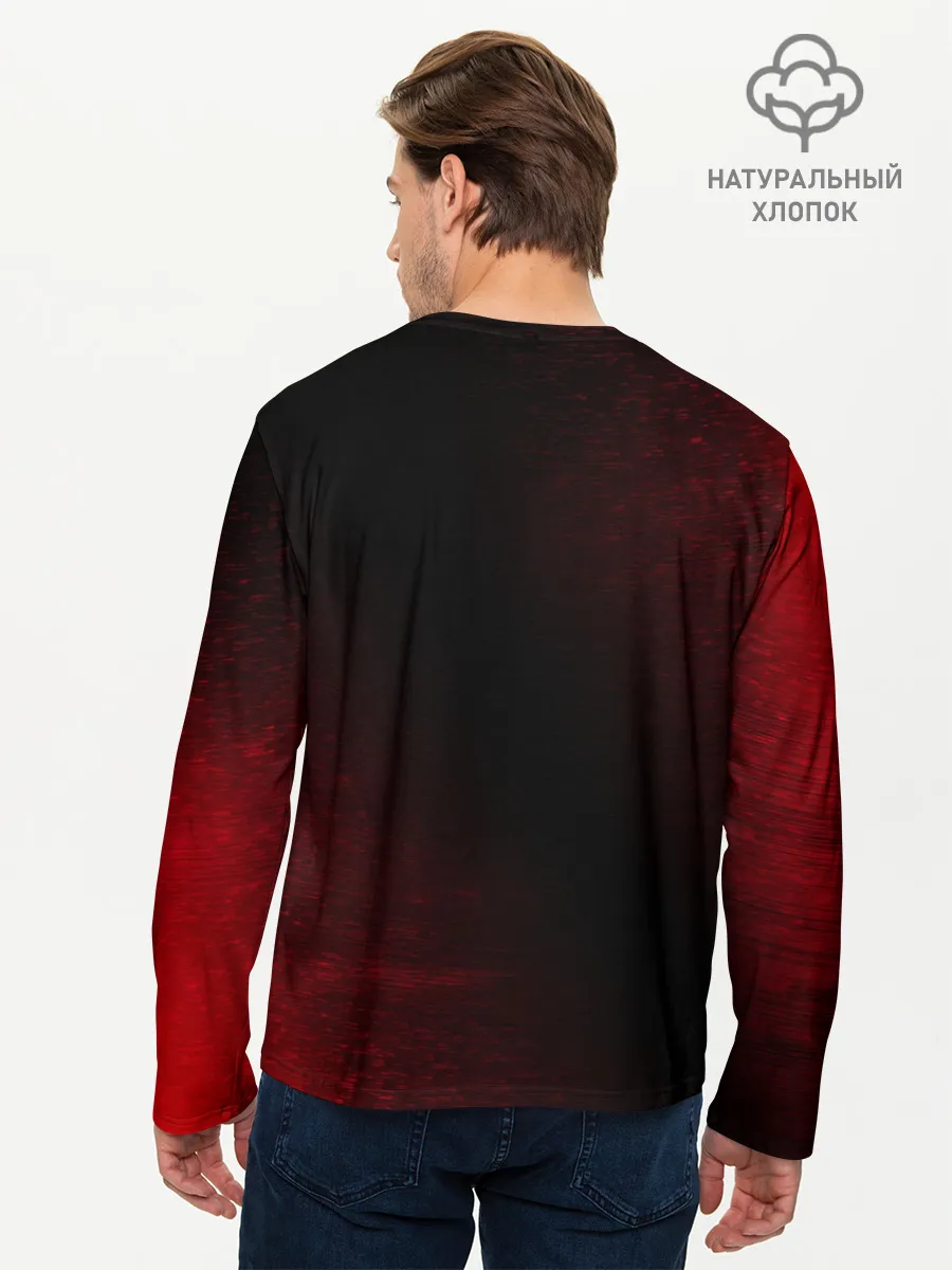 Мужской лонгслив базовый / MITSUBISHI / МИТСУБИСИ