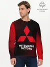 Мужской лонгслив базовый / MITSUBISHI / МИТСУБИСИ