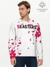 Мужской лонгслив базовый / Beastars треугольники