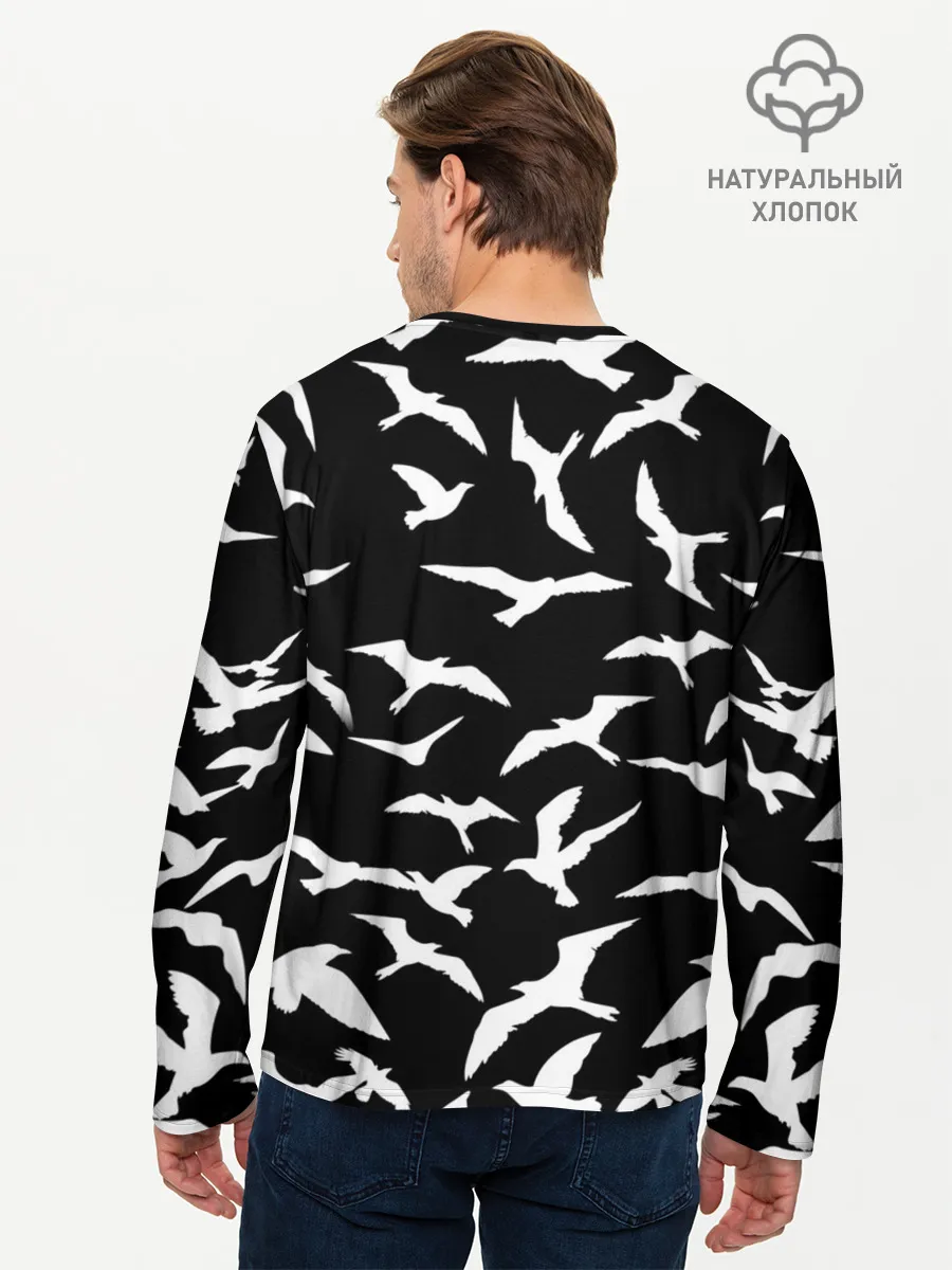 Мужской лонгслив базовый / Freedom | Свобода