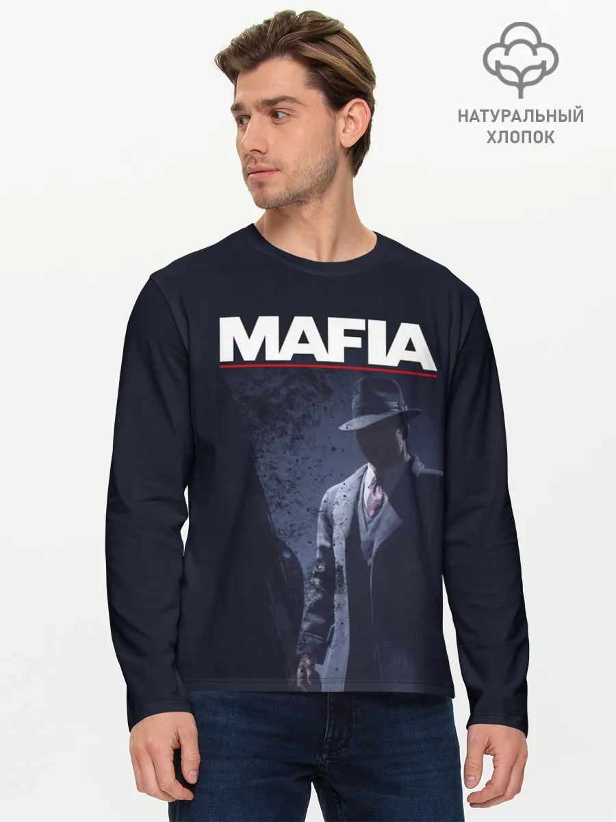 Мужской лонгслив базовый / Mafia