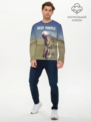 Мужской лонгслив базовый / Deep Purple Whoosh