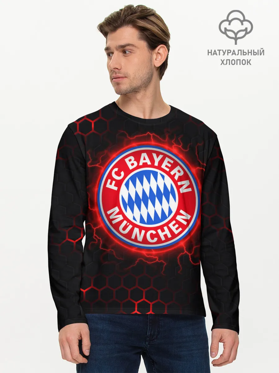 Мужской лонгслив базовый / Бавария