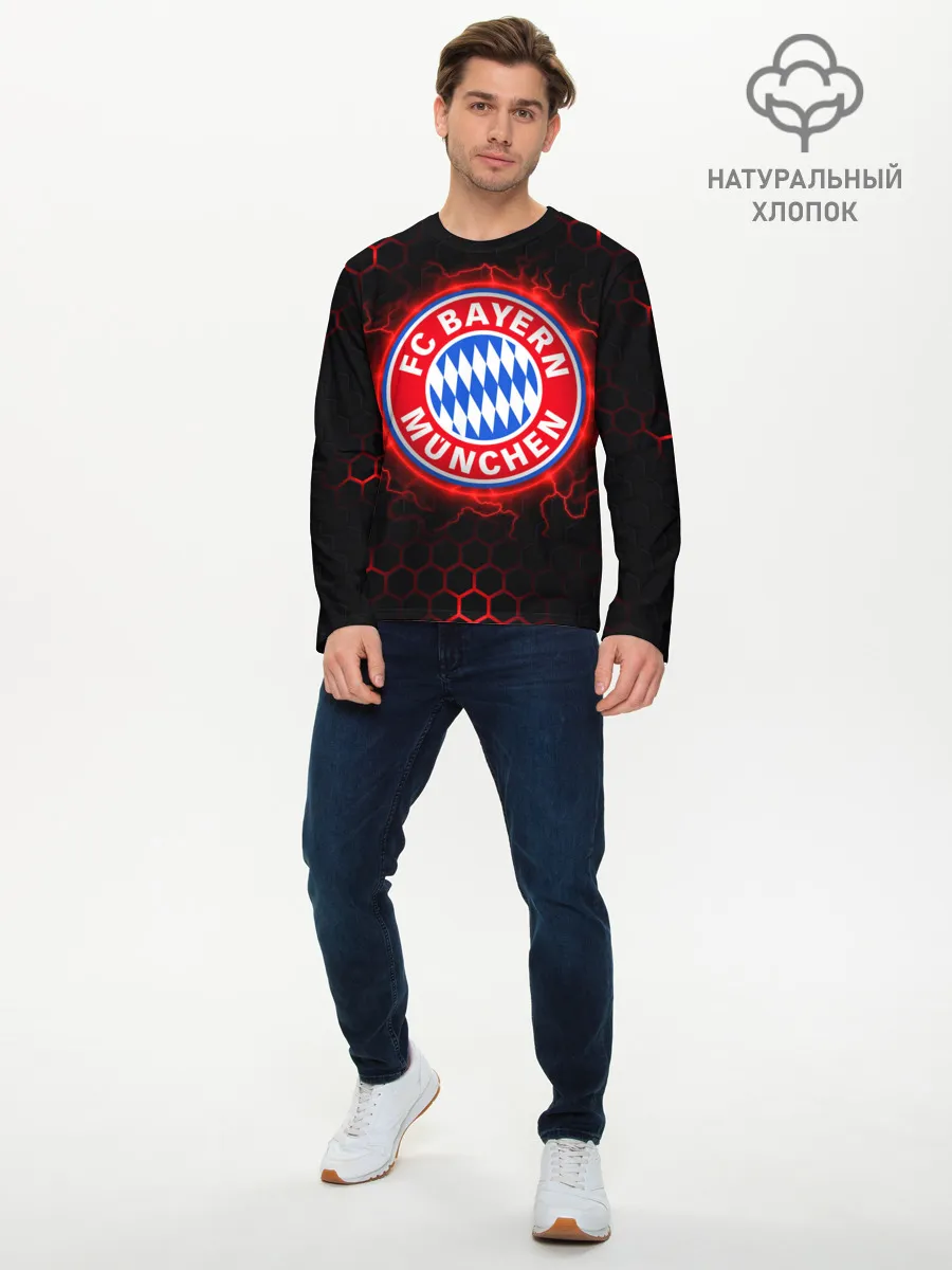 Мужской лонгслив базовый / Бавария
