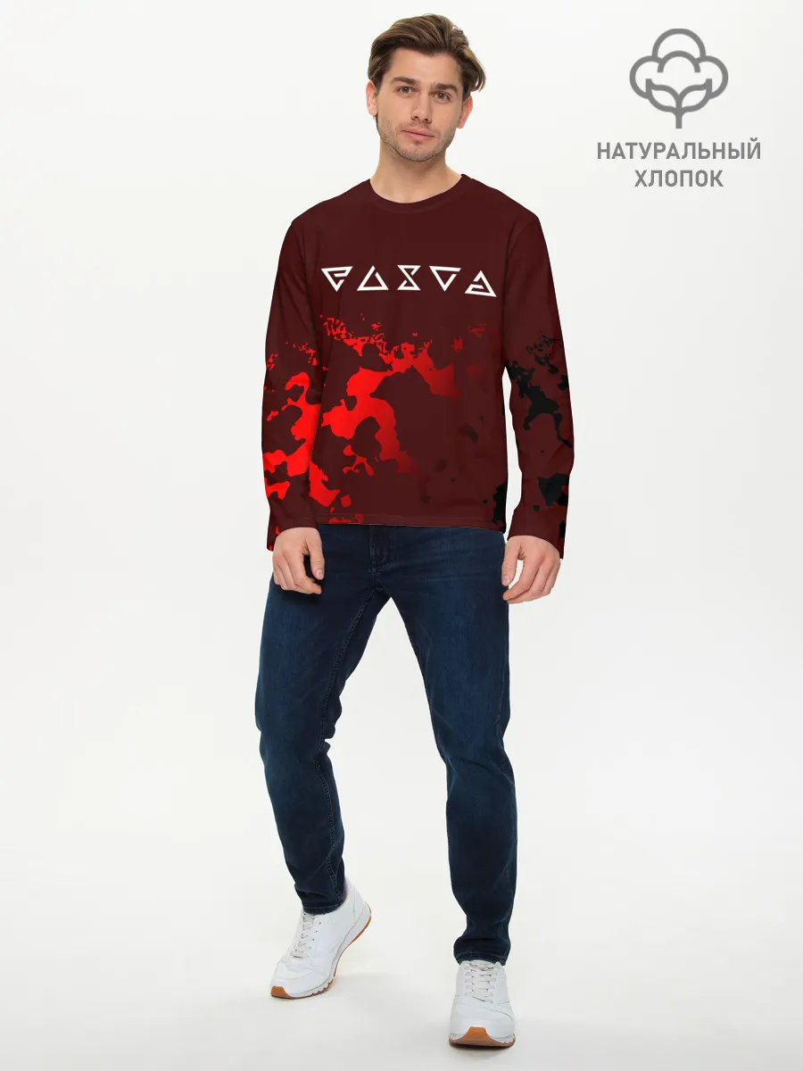 Мужской лонгслив базовый / THE WITCHER / ВЕДЬМАК