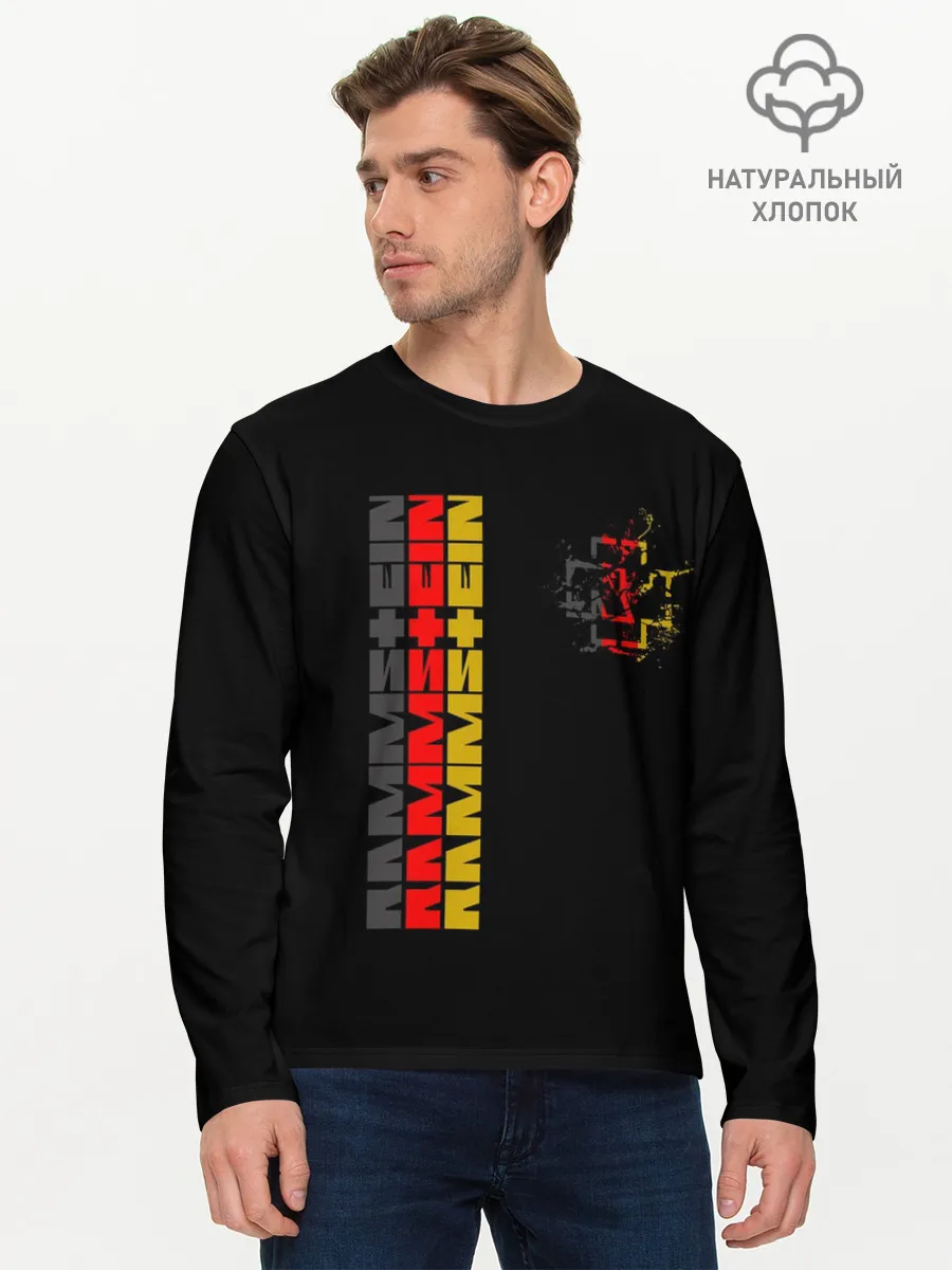 Мужской лонгслив базовый / RAMMSTEIN
