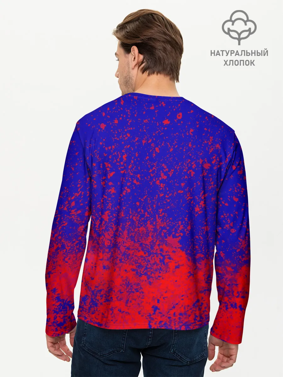 Мужской лонгслив базовый / Barcelona | Барселона