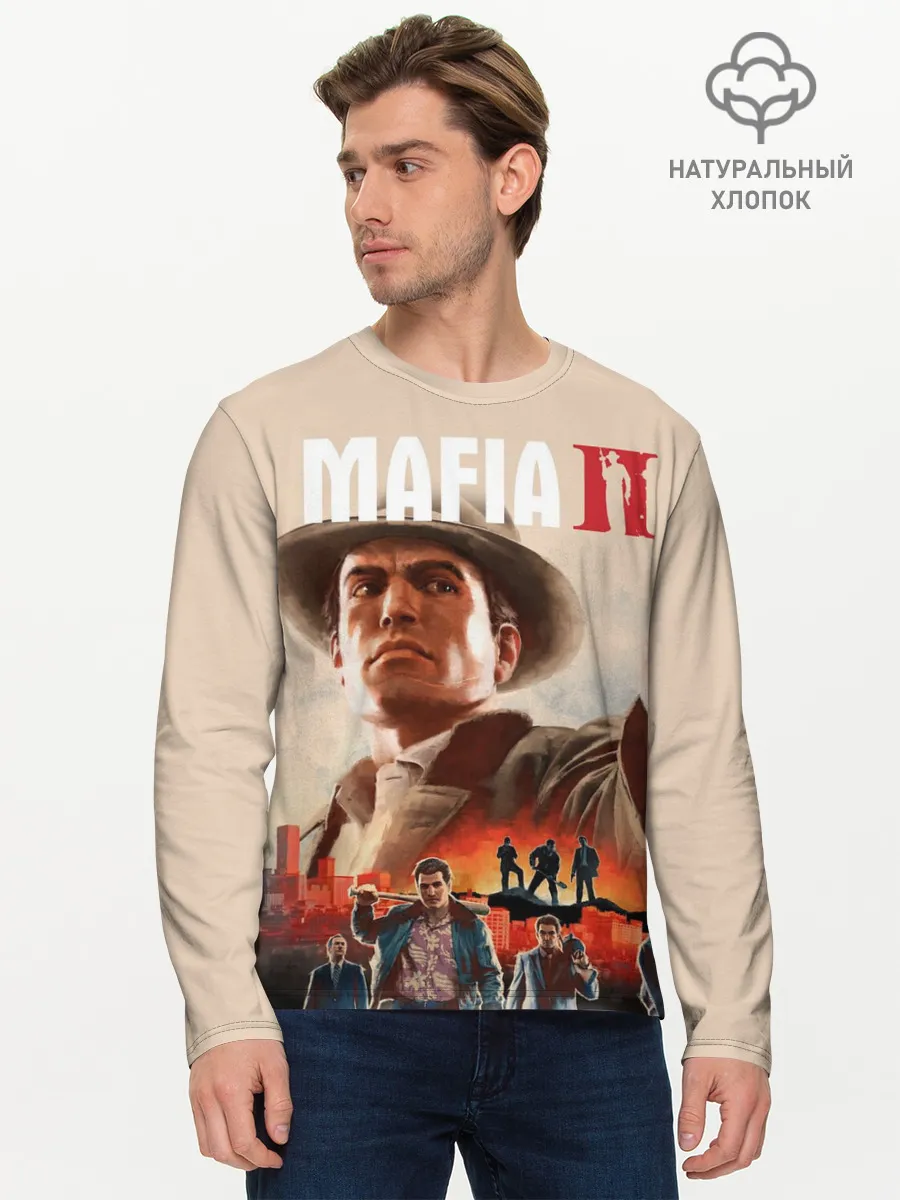 Мужской лонгслив базовый / Mafia II