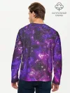 Мужской лонгслив базовый / Галактика
