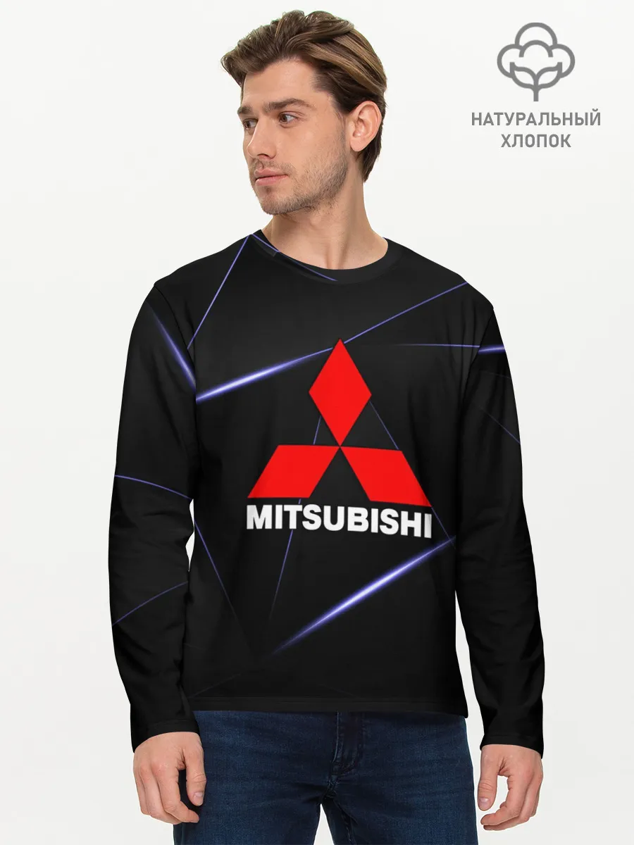 Мужской лонгслив базовый / MITSUBISHI