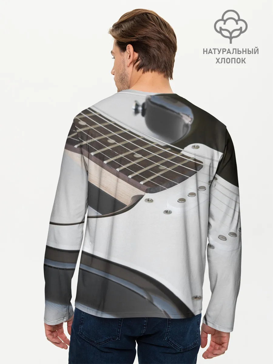 Мужской лонгслив базовый / Deep Purple