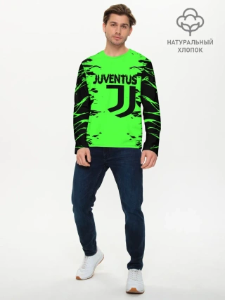 Мужской лонгслив базовый / JUVENTUS
