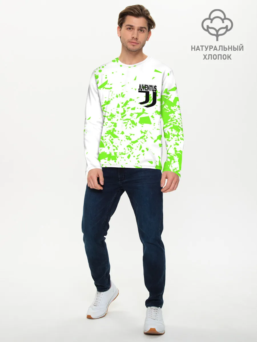Мужской лонгслив базовый / JUVENTUS