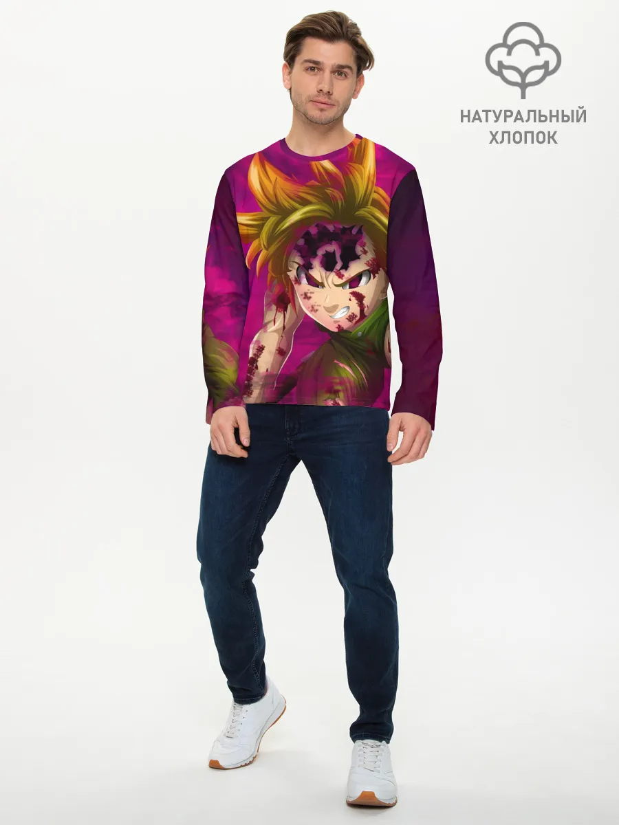 Мужской лонгслив базовый / Мелиодас