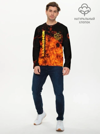 Мужской лонгслив базовый / RAMMSTEIN