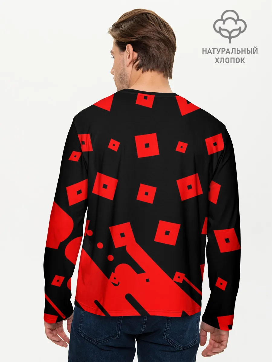 Мужской лонгслив базовый / ROBLOX / РОБЛОКС