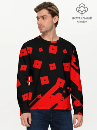 Мужской лонгслив базовый / ROBLOX / РОБЛОКС