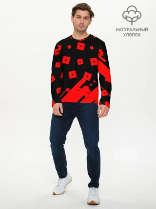 Мужской лонгслив базовый / ROBLOX / РОБЛОКС