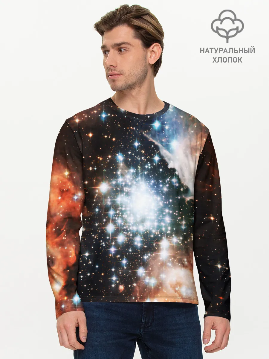 Мужской лонгслив базовый / COSMO STAR