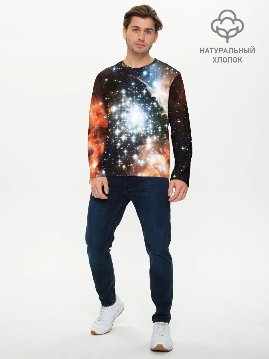 Мужской лонгслив базовый / COSMO STAR