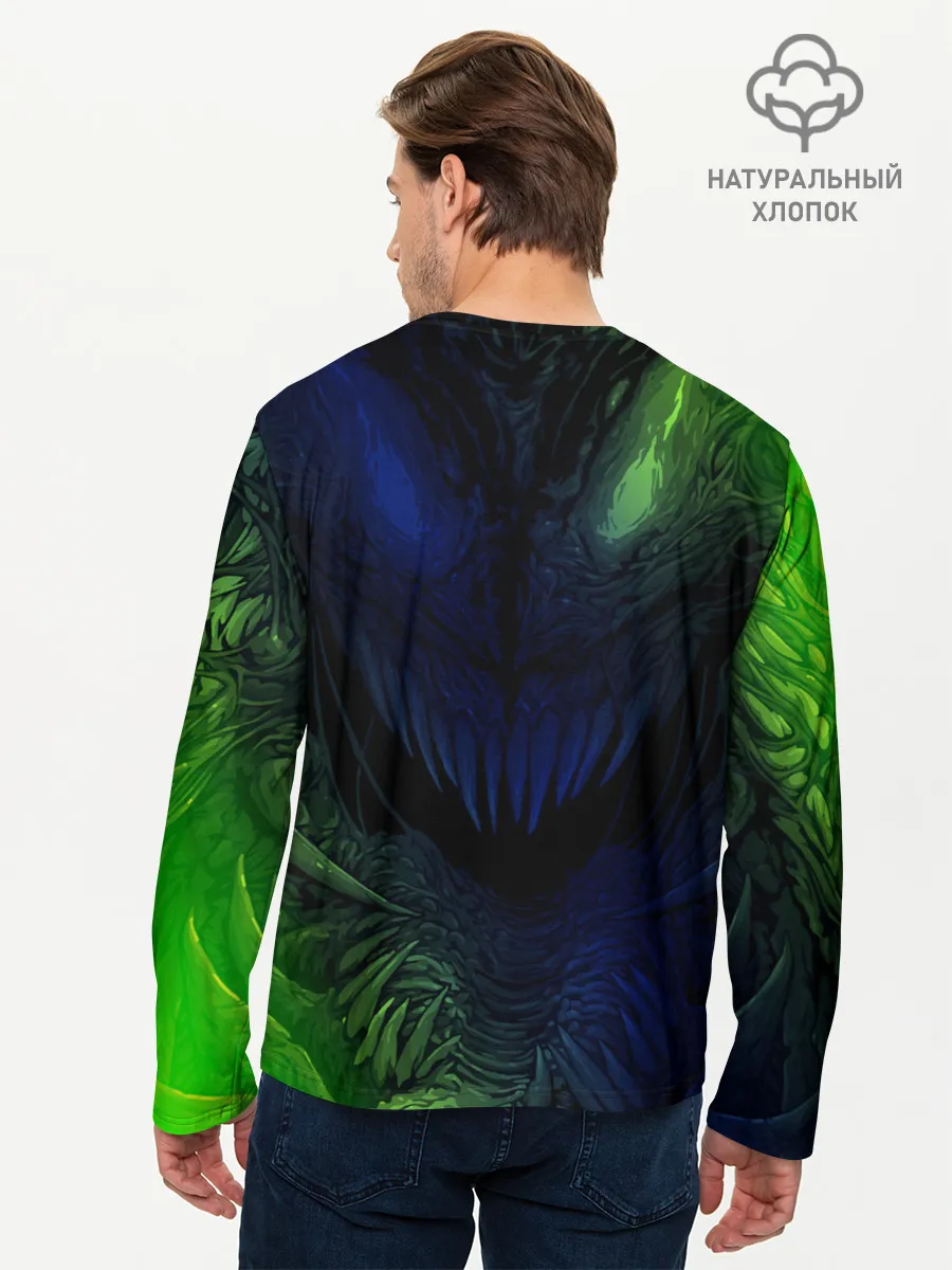 Мужской лонгслив базовый / MINECRAFT / МАЙНКРАФТ