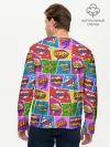 Мужской лонгслив базовый / Pop art