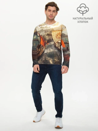 Мужской лонгслив базовый / ASSASSINS CREED