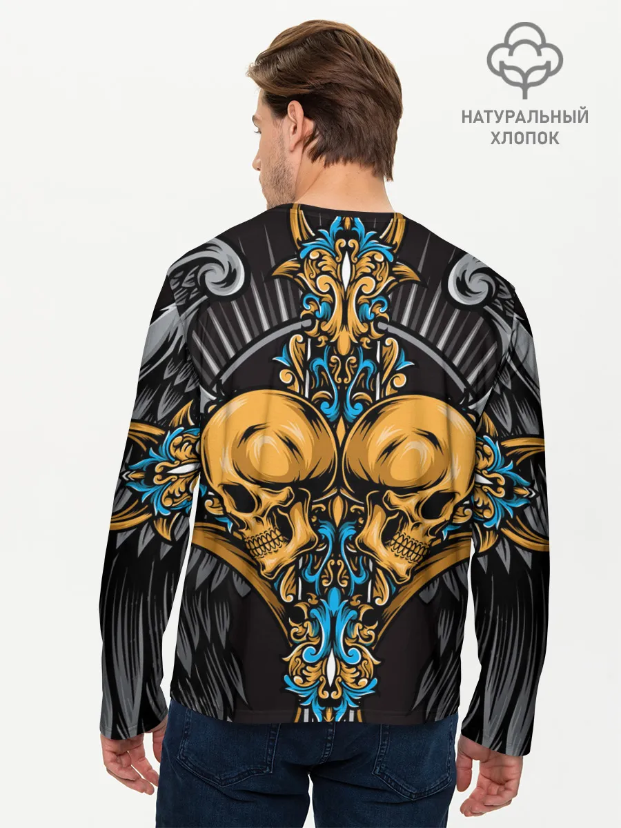 Мужской лонгслив базовый / Metallica