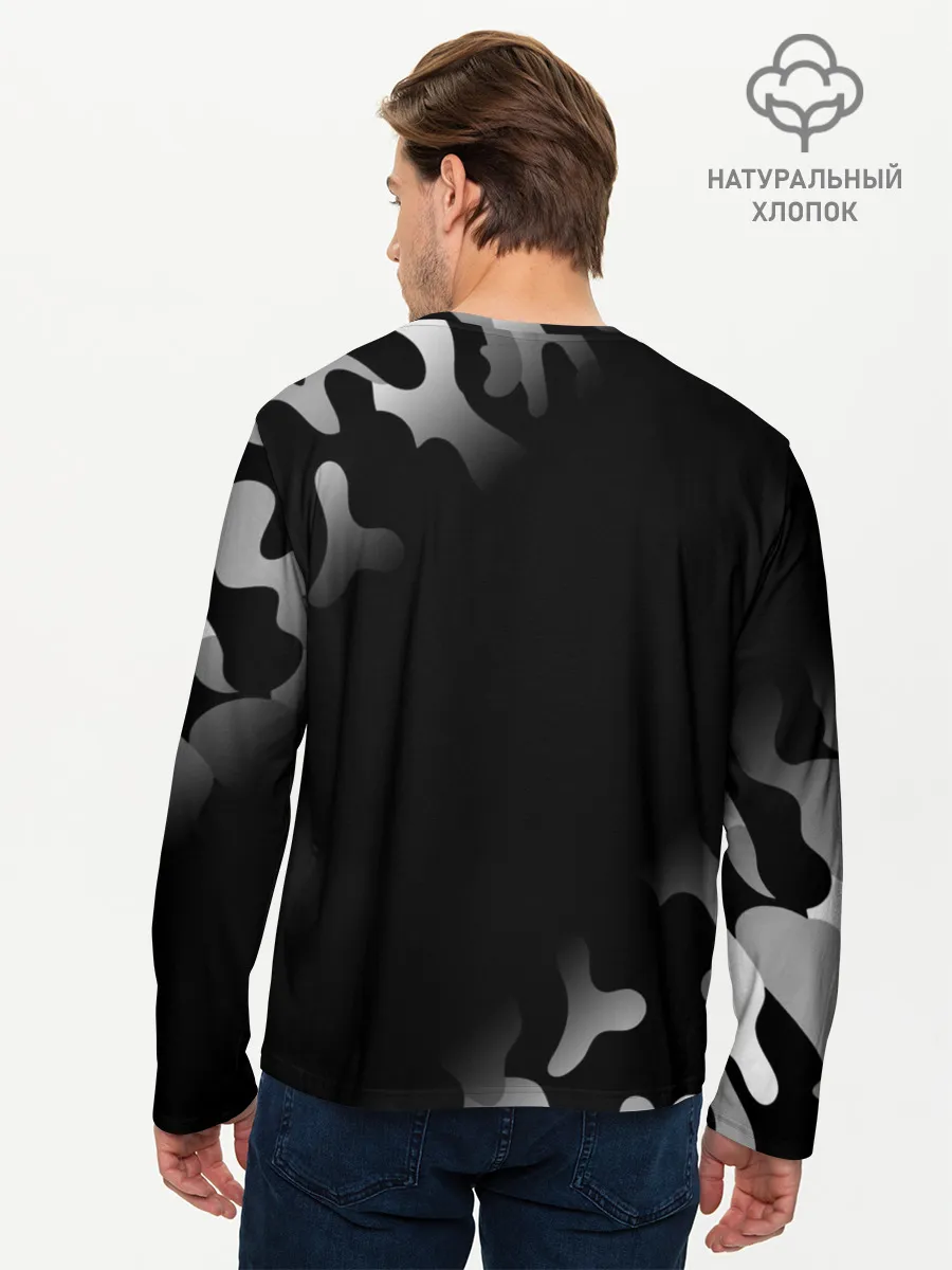 Мужской лонгслив базовый / JUVENTUS / ЮВЕНТУС